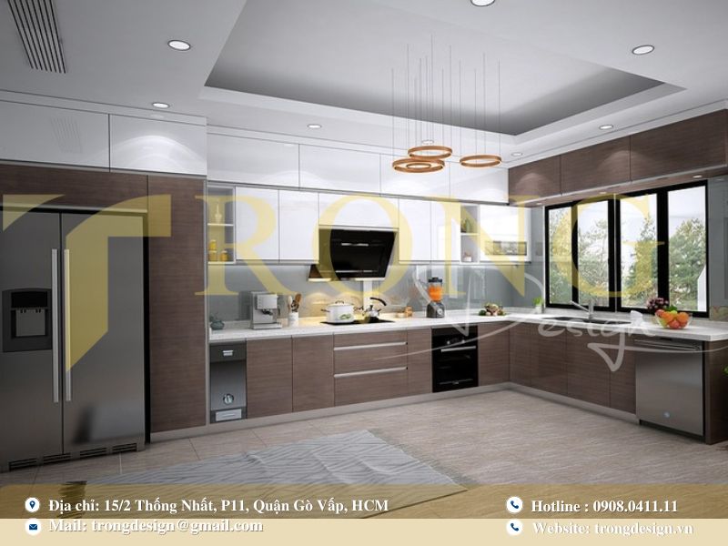 Các nguyên tắc thiết kế để đảm bảo công năng nhà bếp