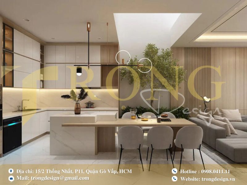 Trọng Design - Giải pháp thiết kế hoàn hảo cho căn bếp của bạn