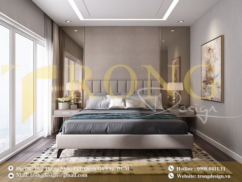 Mẫu thiết kế cho phòng ngủ 10m²