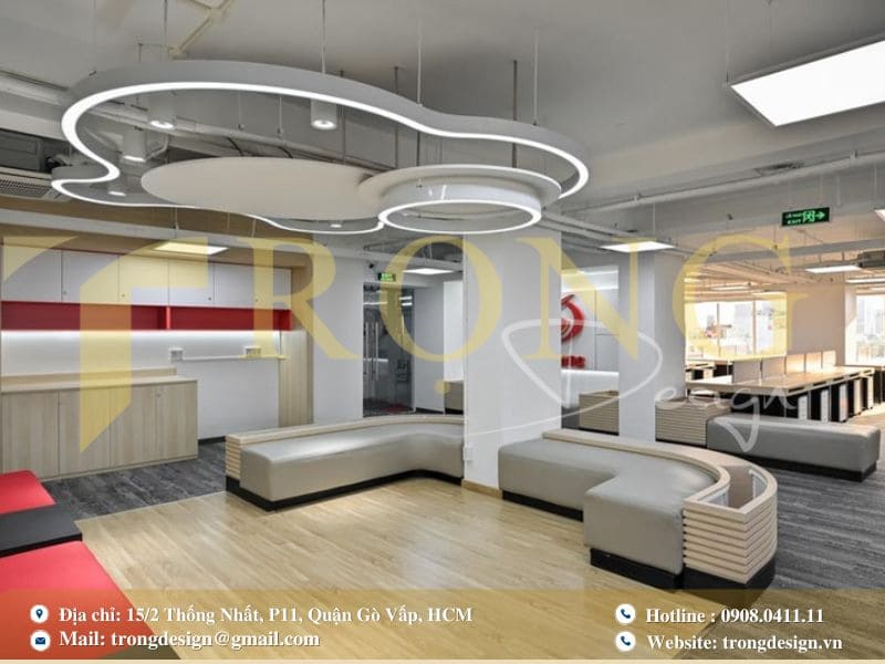 Xu hướng thiết kế văn phòng 100m²