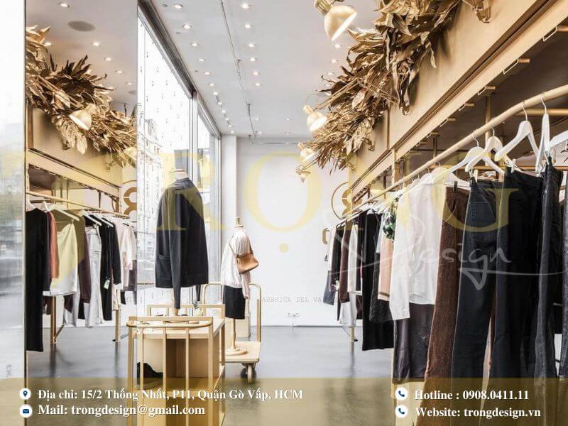 Các mẫu thiết kế shop thời trang quận 8