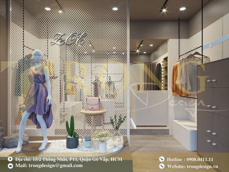 Shop local brand với concept nghệ thuật và thời trang