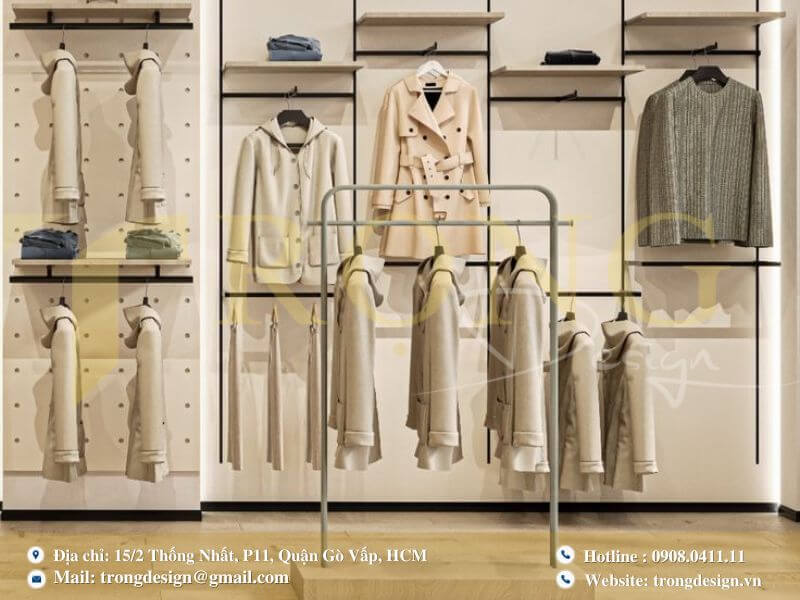 Thiết kế shop mini tiết kiệm diện tích nhưng đầy tính thẩm mỹ