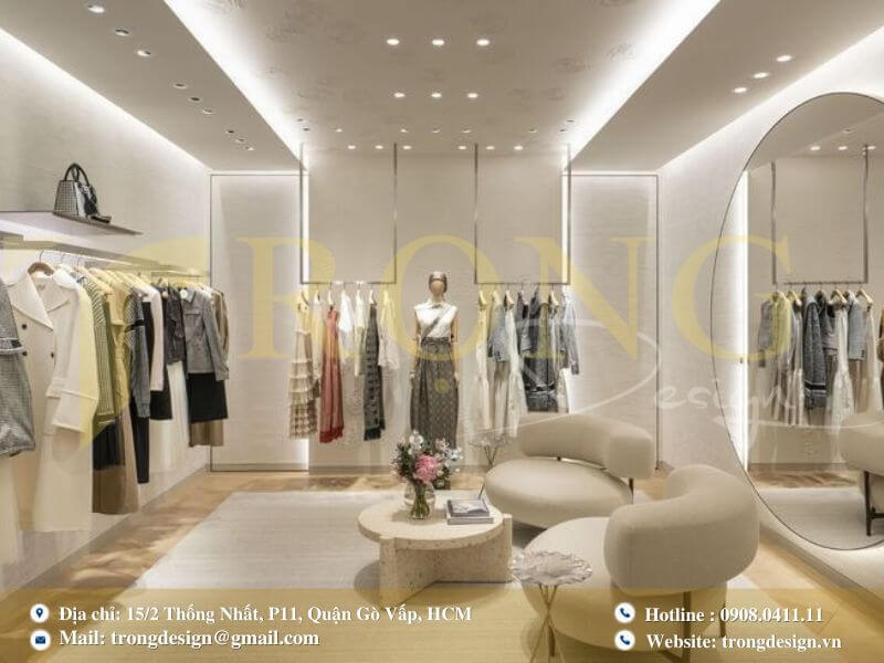 Bí quyết lựa chọn đơn vị thiết kế shop thời trang uy tín tại quận 12