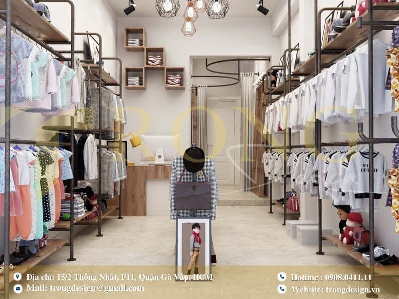 Trọng Design - đơn vị thiết kế shop thời trang hơn 5 năm