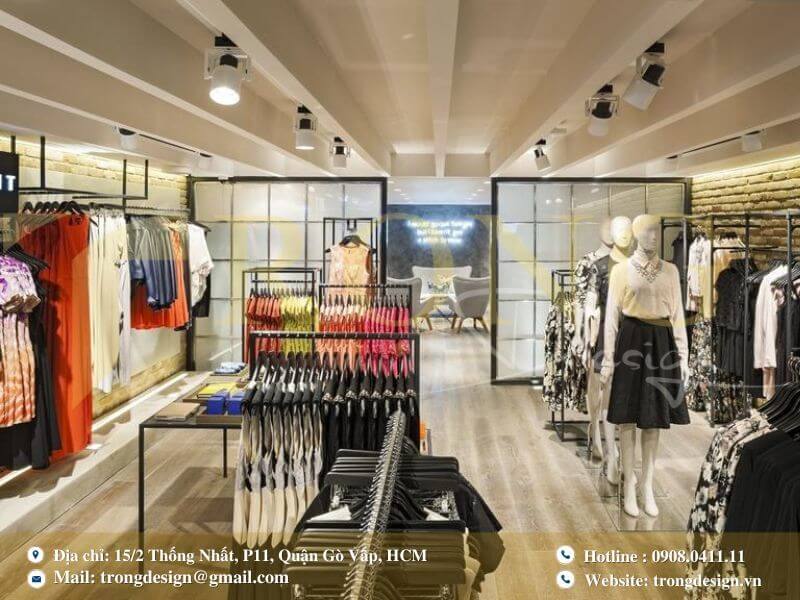 Các điểm nổi bật khi sử dụng dịch vụ thiết kế shop thời trang quận 7