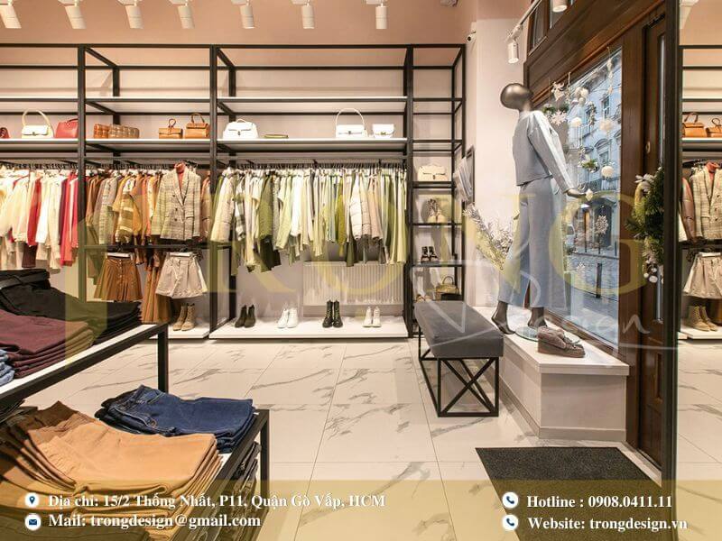 Các mẫu thiết kế shop thời trang quận 7 mới nhất 2025