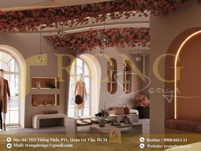 Các mẫu thiết kế shop thời trang quận Bình Thạnh đẹp nhất 2025