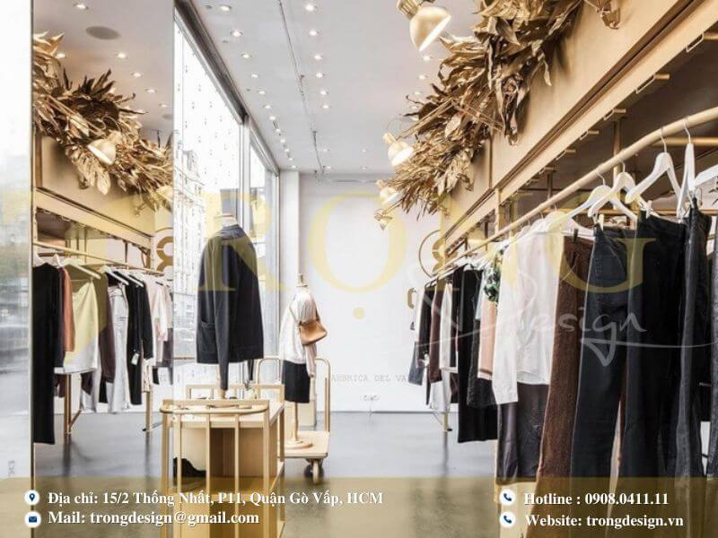 Các yếu tố ảnh hưởng đến chi phí thiết kế shop thời trang là gì?