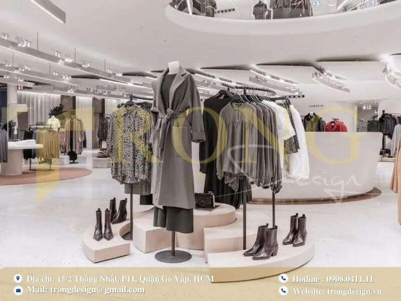 Các yếu tố nào sẽ bị ảnh hưởng khi thiết kế shop thời trang Quận Phú Nhuận?