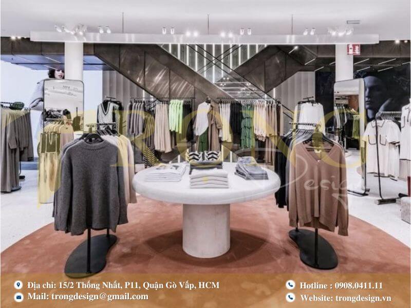 Các mẫu thiết kế shop thời trang Quận Tân Bình cuốn hút