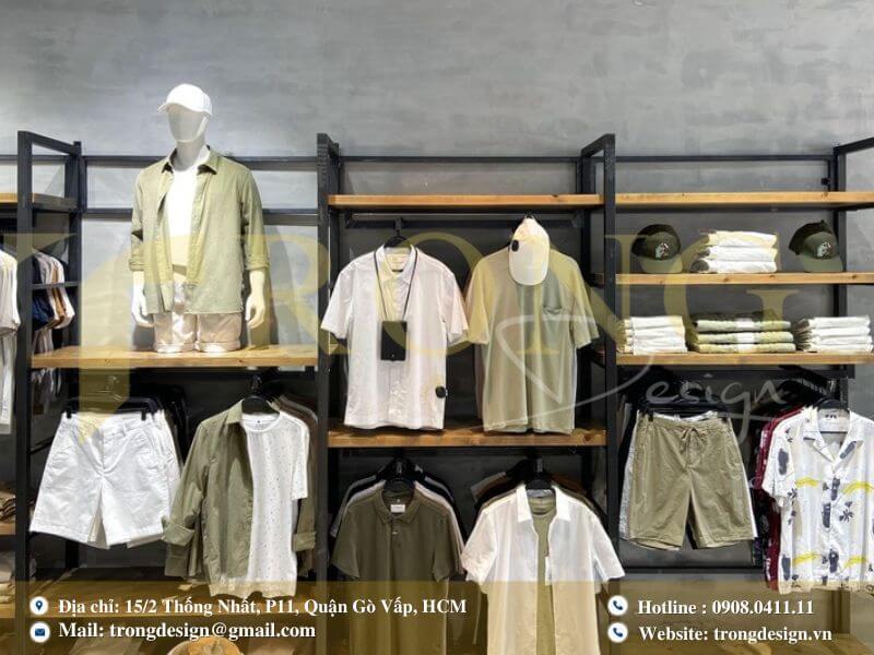 Báo giá thi công shop thời trang tại Quận Tân Bình