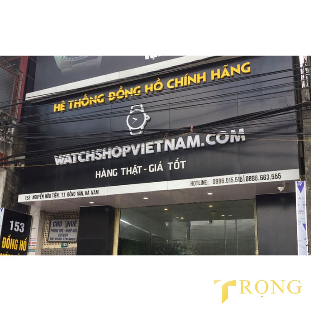 11_ Thiết kế_ thi công bảng hiệu Cửa hàng đồng hồ _ Trọng Design
