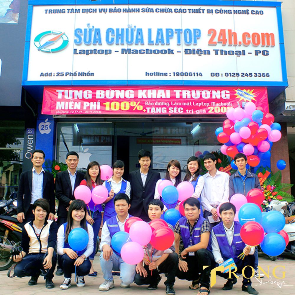 12_ Thiết kế_ thi công bảng hiệu Cửa hàng phụ kiện, linh kiện điện thoại, máy tính _ Trọng Design