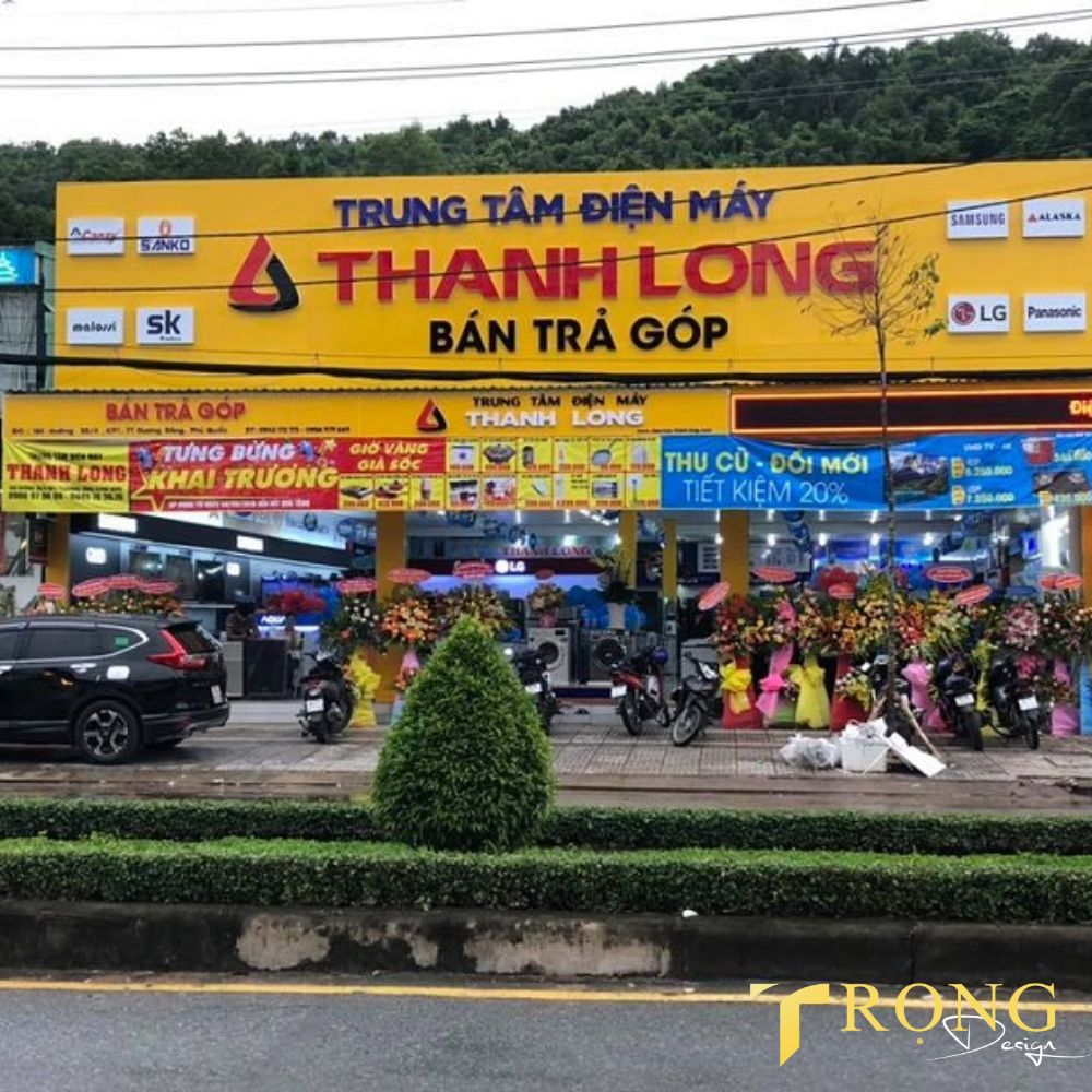 14_ Thiết kế_ thi công bảng hiệu Cửa hàng điện máy_gia dụng _ Trọng Design