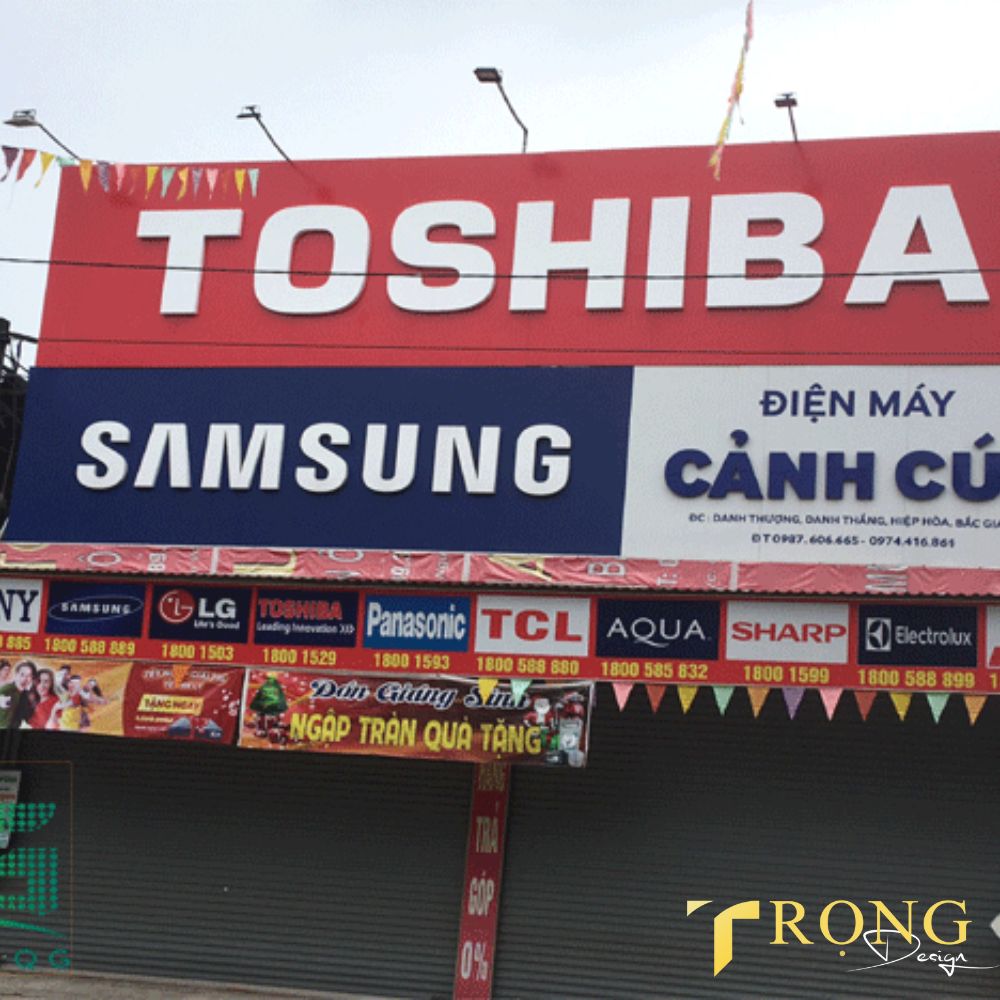 15_ Thiết kế_ thi công bảng hiệu Cửa hàng điện máy_gia dụng _ Trọng Design