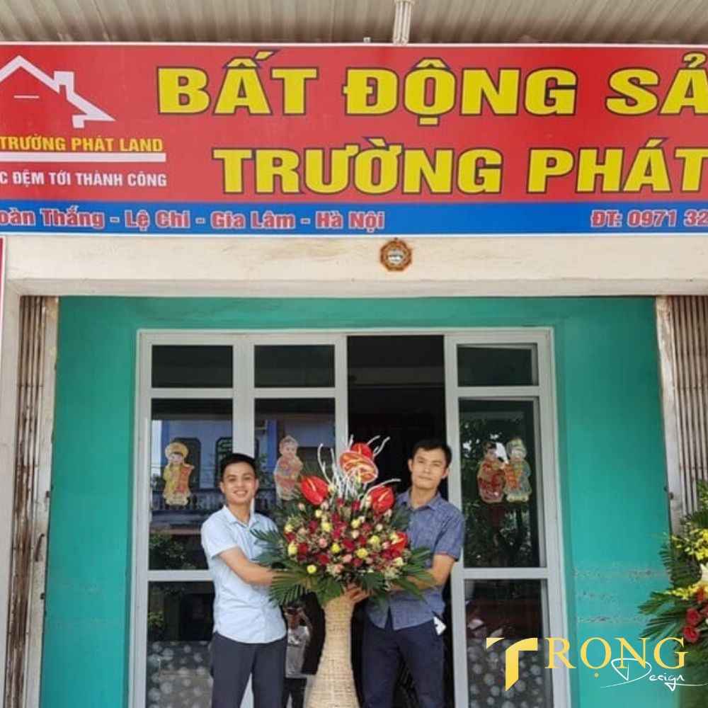 17_ Thiết kế_ thi công bảng hiệu Bất động sản _ Trọng Design