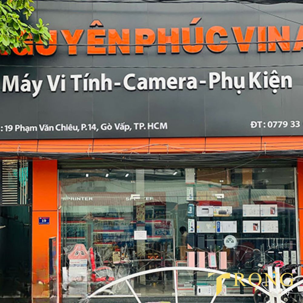 17_ Thiết kế_ thi công bảng hiệu Cửa hàng laptop & camera _ Trọng Design