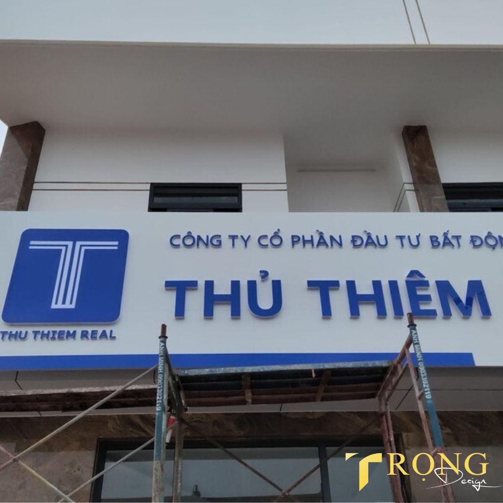 20_ Thiết kế_ thi công bảng hiệu Bất động sản _ Trọng Design