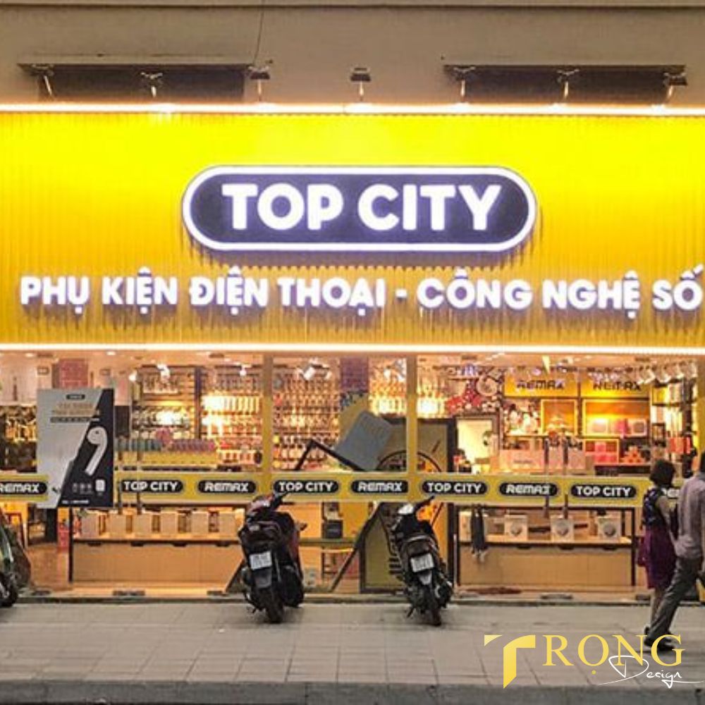 20_ Thiết kế_ thi công bảng hiệu Cửa hàng điện thoại di động_iphone _ Trọng Design
