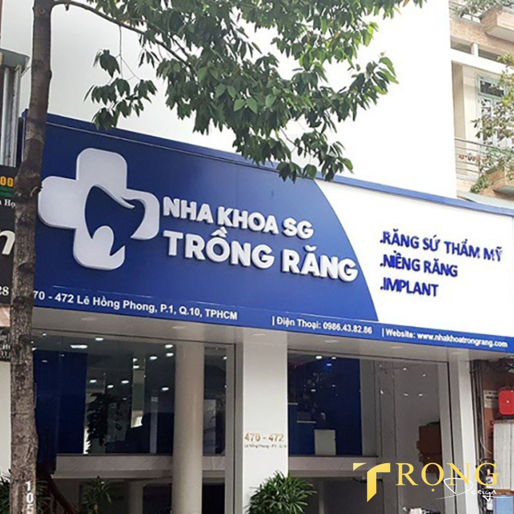20_ Thiết kế_ thi công bảng hiệu Phòng khám _ Trọng Design
