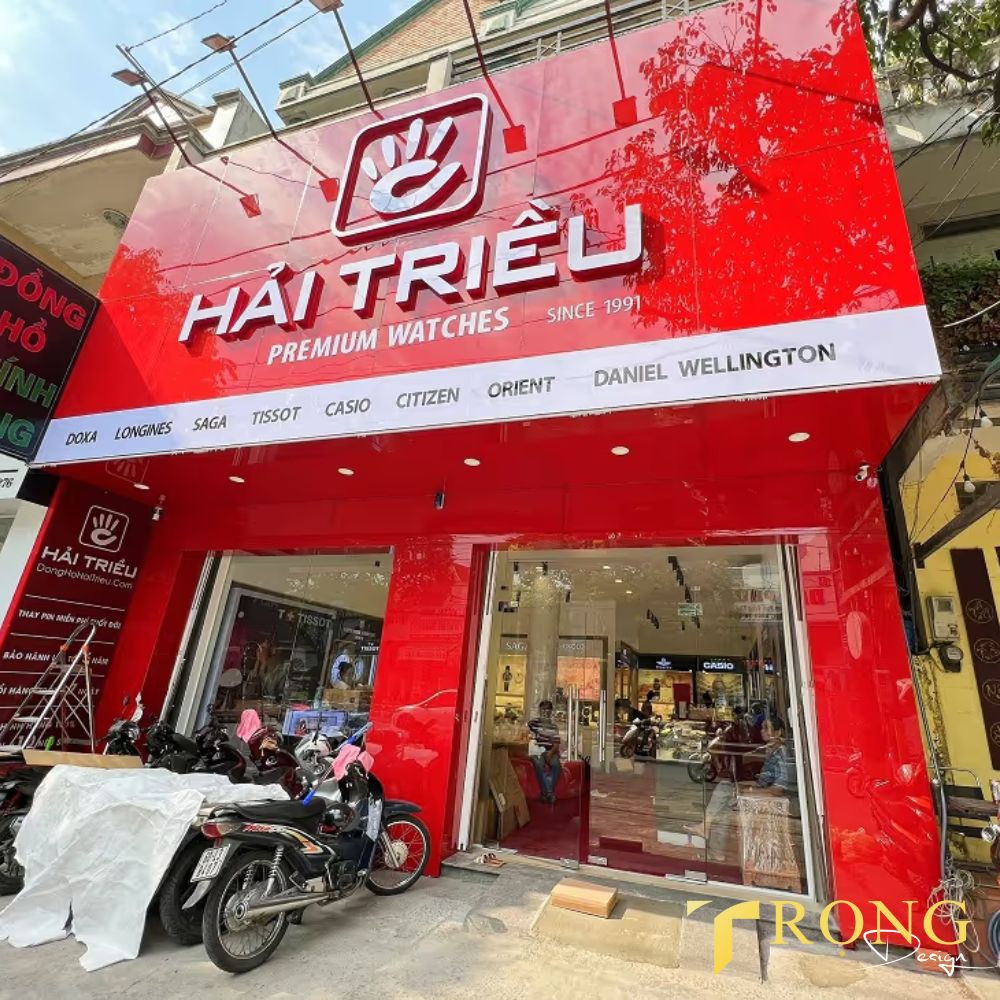 2_ Thiết kế_ thi công bảng hiệu Cửa hàng đồng hồ _ Trọng Design