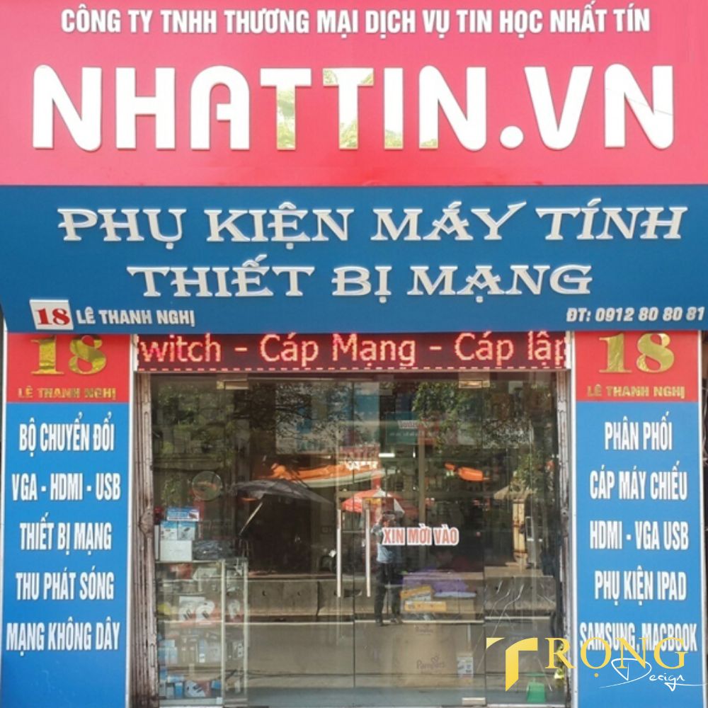 3_ Thiết kế_ thi công bảng hiệu Cửa hàng phụ kiện, linh kiện điện thoại, máy tính _ Trọng Design
