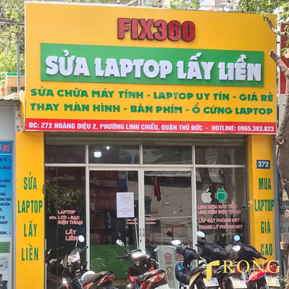 5_ Thiết kế_ thi công bảng hiệu Cửa hàng laptop & camera _ Trọng Design