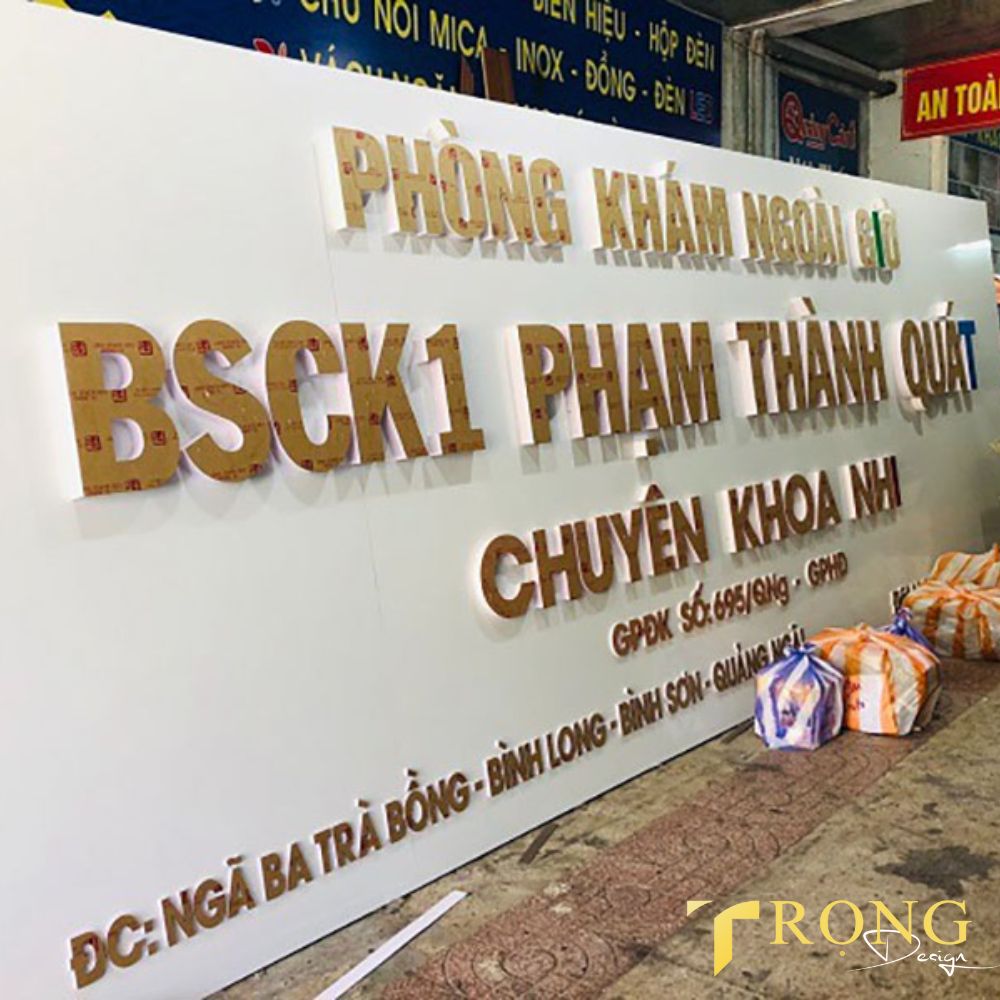 6_ Thiết kế_ thi công bảng hiệu Phòng khám _ Trọng Design