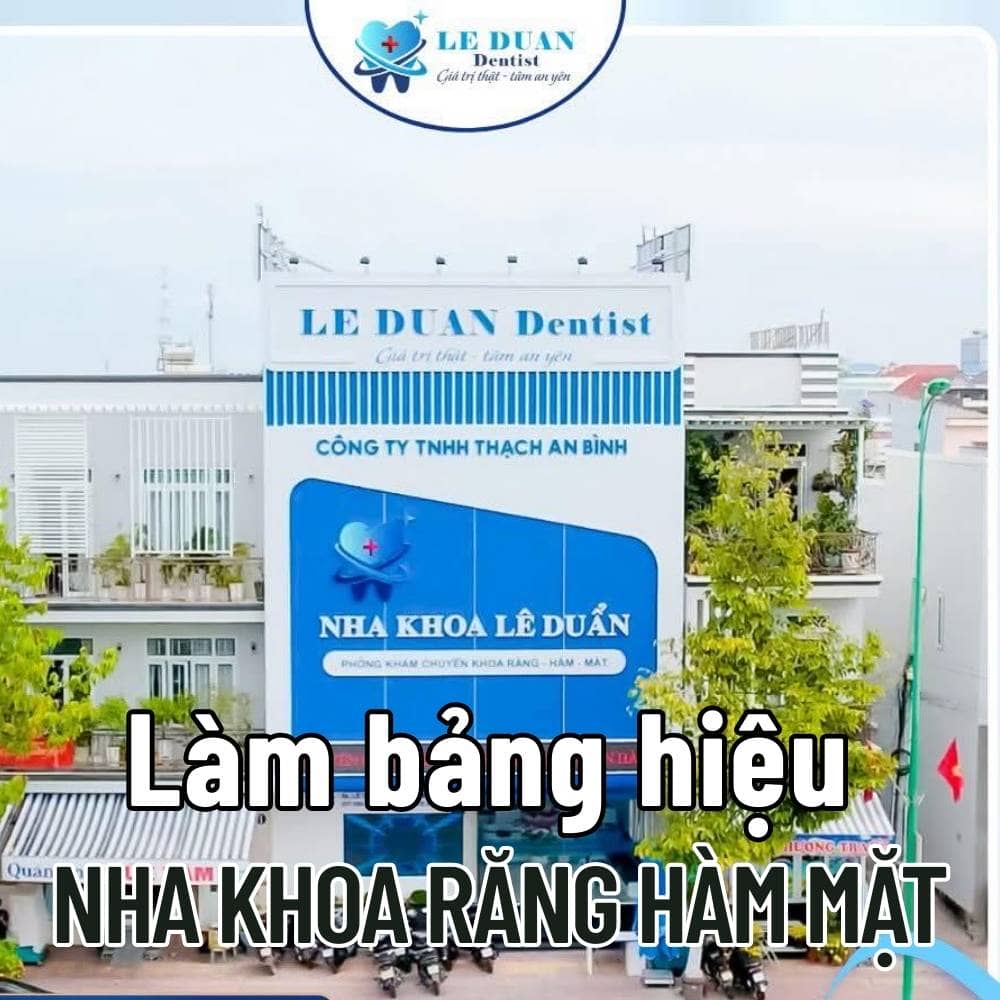 71 Thi công_ Làm bảng hiệu Nha Khoa răng hàm mặt đẹp, uy tín chuyên nghiệp giá tốt _ Trọng Design