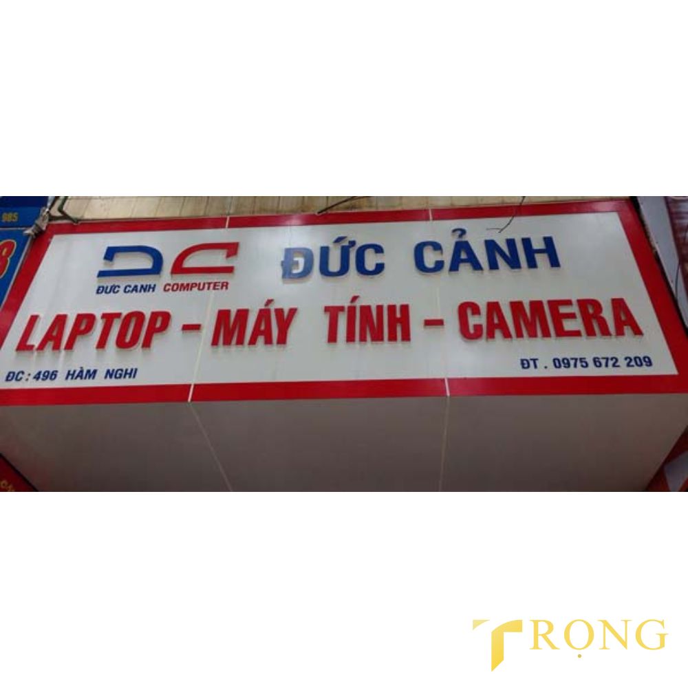 9_ Thiết kế_ thi công bảng hiệu Cửa hàng phụ kiện, linh kiện điện thoại, máy tính _ Trọng Design