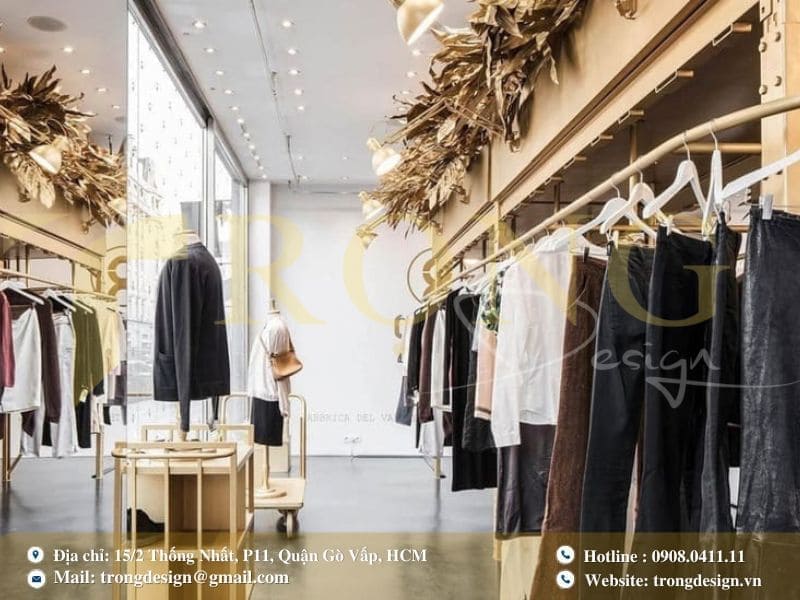 Cửa hàng bắt kịp xu hướng thời trang biến đổi liên tục