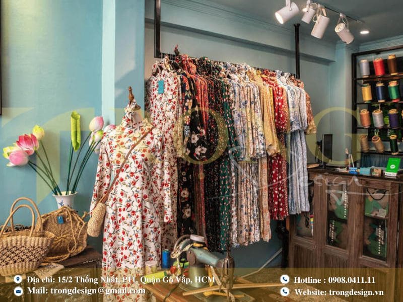 Mẫu shop phong cách vintage dành cho thời trang trung niên