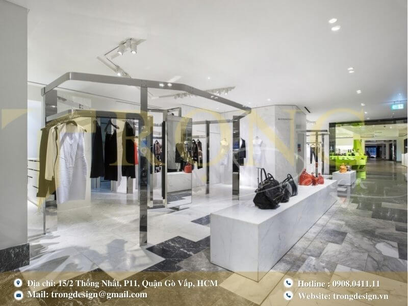 Thiết kế shop thời trang Huyện Bình Chánh: Nâng tầm thương hiệu, bứt phá doanh thu