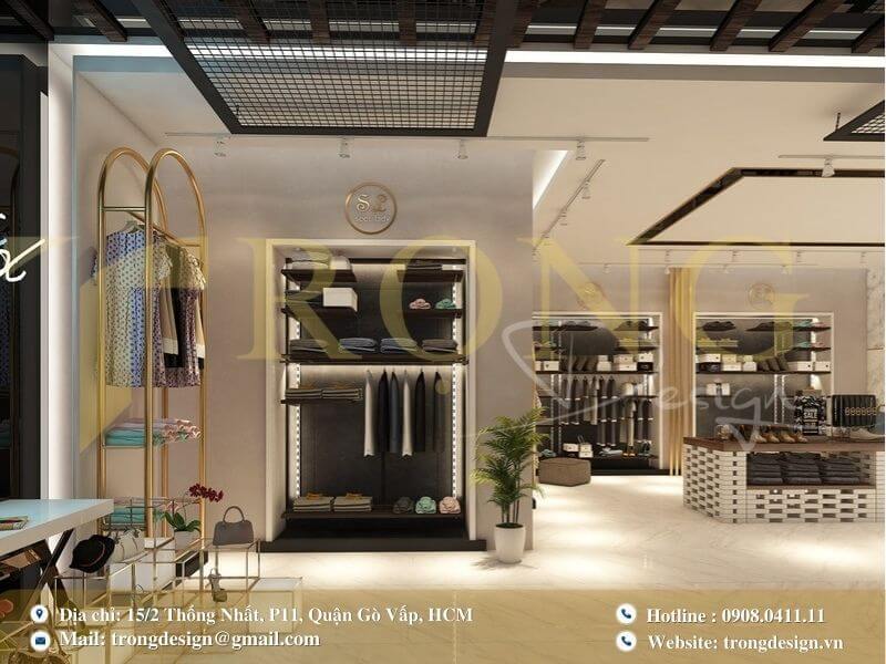 Các yếu tố ảnh hưởng đến chi phí khi thiết kế shop thời trang