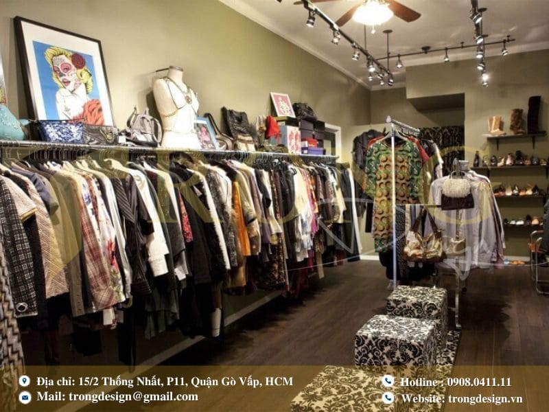 Shop thời trang Vintage pha công nghiệp nhẹ huyện Củ Chi