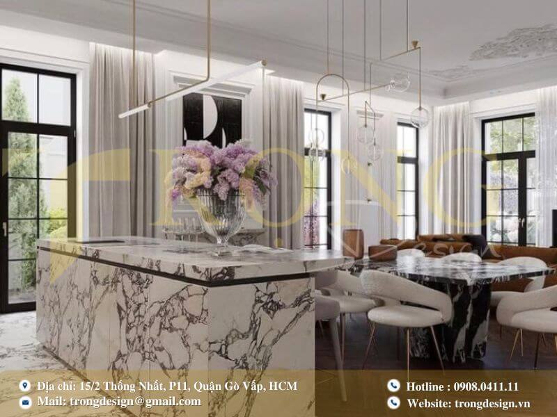 Vật liệu nào sử dụng thiết kế thi công phòng bếp Quận 3 tốt nhất hiện nay?