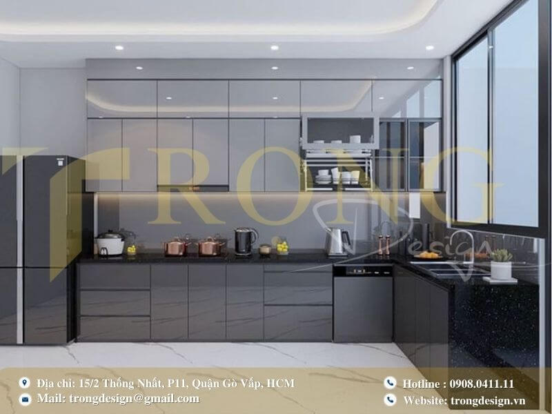 Cần đảm bảo gì khi thiết kế thi công phòng bếp Bình Tân?