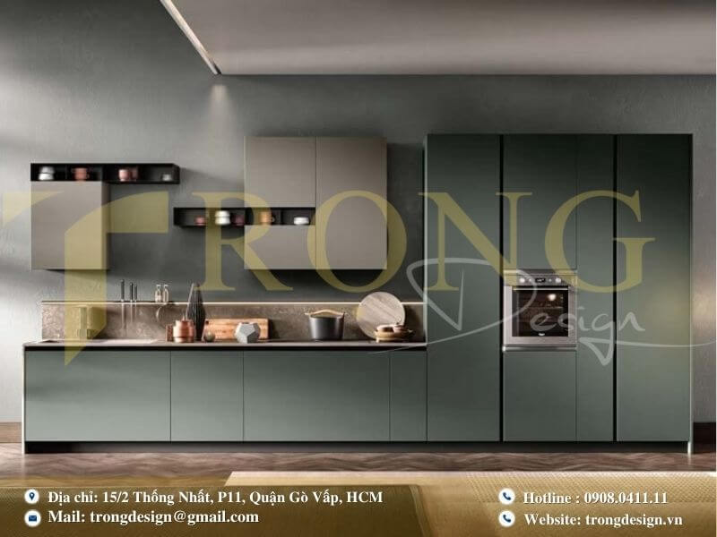 Trọng Design - đơn vị thi công thiết kế phòng bếp Củ Chi chuyên nghiệp