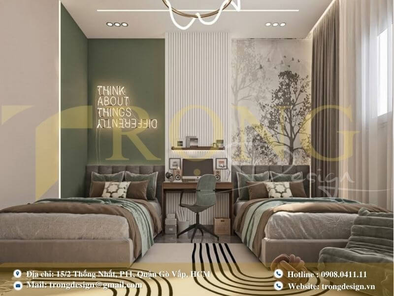 Bảng báo giá thiết kế thi công phòng ngủ quận 5