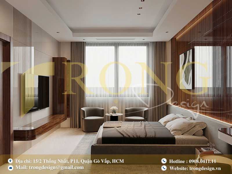 Bảng giá thiết kế thi công phòng ngủ quận 1