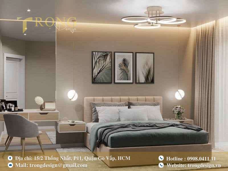 Khám phá các mẫu thiết kế thi công phòng ngủ quận 7