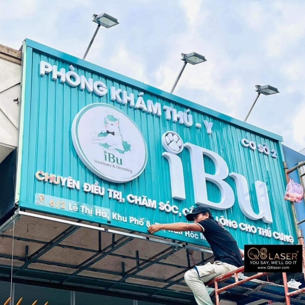 Thi công bảng hiệu giá rẻ Sài Gòn _ Làm bảng hiệu quảng cáo, bảng hiệu cửa hàng uy tín Sài Gòn - Hà Nội_ Trọng Design
