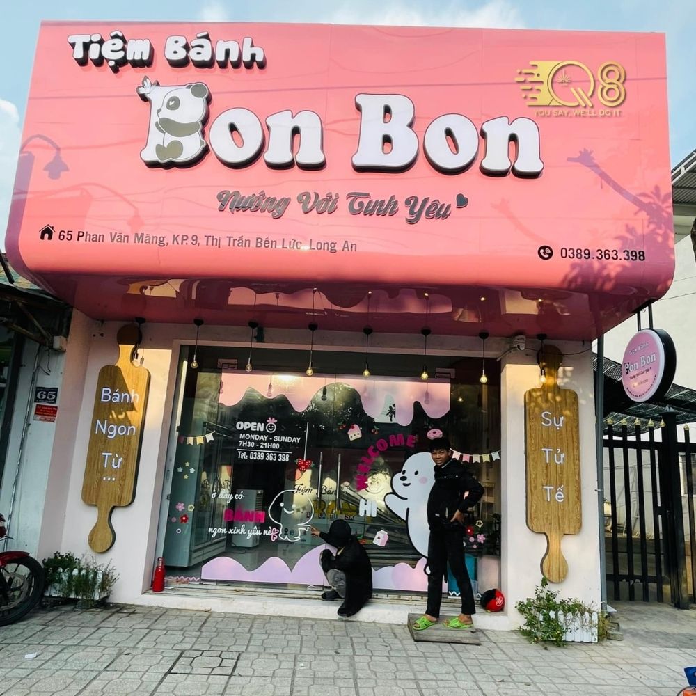Thi công bảng hiệu giá rẻ Sài Gòn _ Làm bảng hiệu quảng cáo, bảng hiệu cửa hàng uy tín Sài Gòn - Hà Nội_ Trọng Design