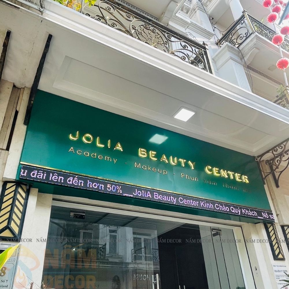 Thi công bảng hiệu giá rẻ Sài Gòn _ Làm bảng hiệu quảng cáo, bảng hiệu cửa hàng uy tín Sài Gòn - Hà Nội_ Trọng Design