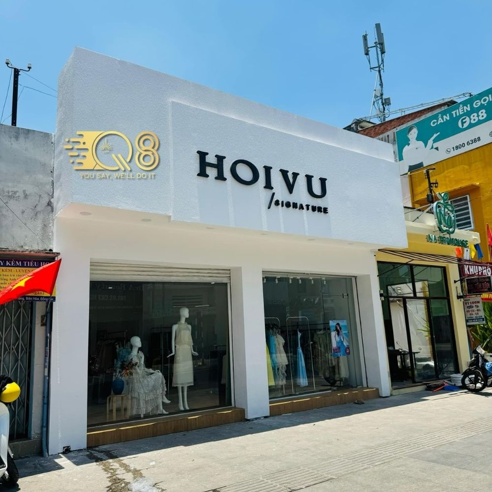 Thi công bảng hiệu giá rẻ Sài Gòn _ Làm bảng hiệu quảng cáo, bảng hiệu cửa hàng uy tín Sài Gòn - Hà Nội_ Trọng Design