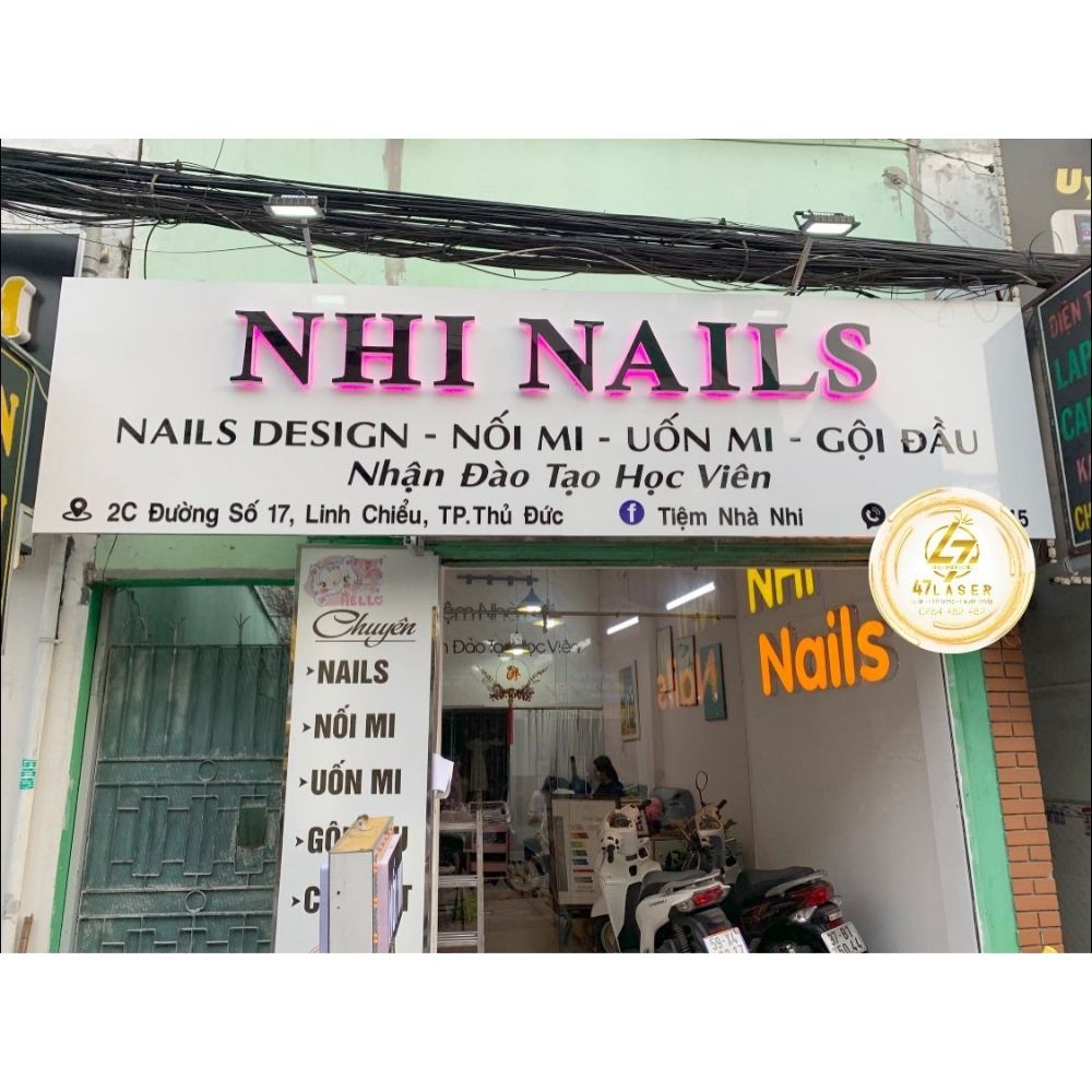 Thi công bảng hiệu giá rẻ Sài Gòn _ Làm bảng hiệu quảng cáo, bảng hiệu cửa hàng uy tín Sài Gòn - Hà Nội_ Trọng Design