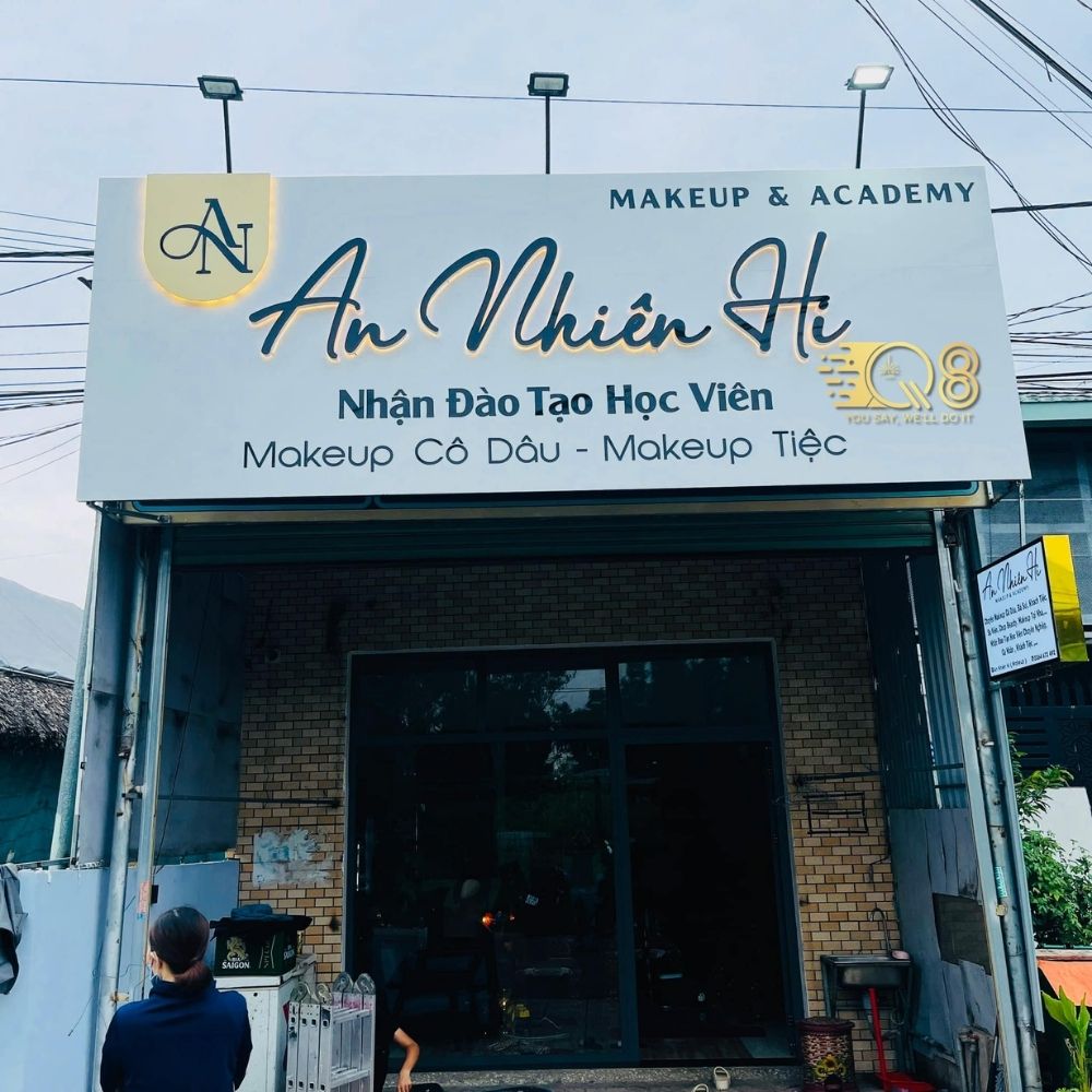 Thi công bảng hiệu giá rẻ Sài Gòn _ Làm bảng hiệu quảng cáo, bảng hiệu cửa hàng uy tín Sài Gòn - Hà Nội_ Trọng Design