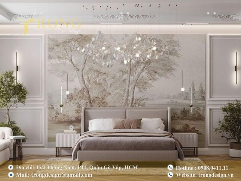 Thanh lịch và lãng mạn với điểm nhấn nghệ thuật và thiên nhiên.
