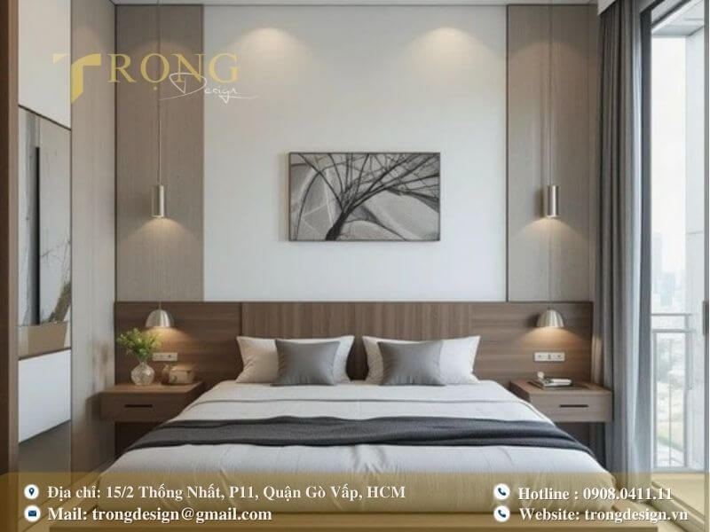 Tối giản và hiện đại với thiết kế giường treo độc đáo.